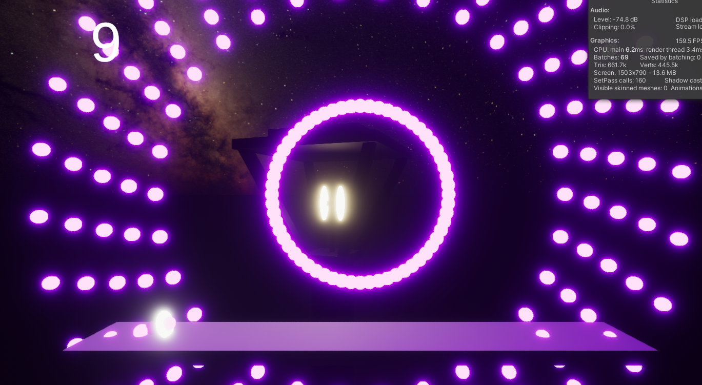 A development screenshot of the game